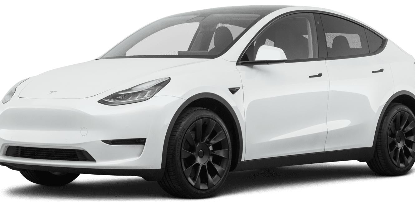 TESLA MODEL Y 2021 5YJYGAEEXMF305585 image